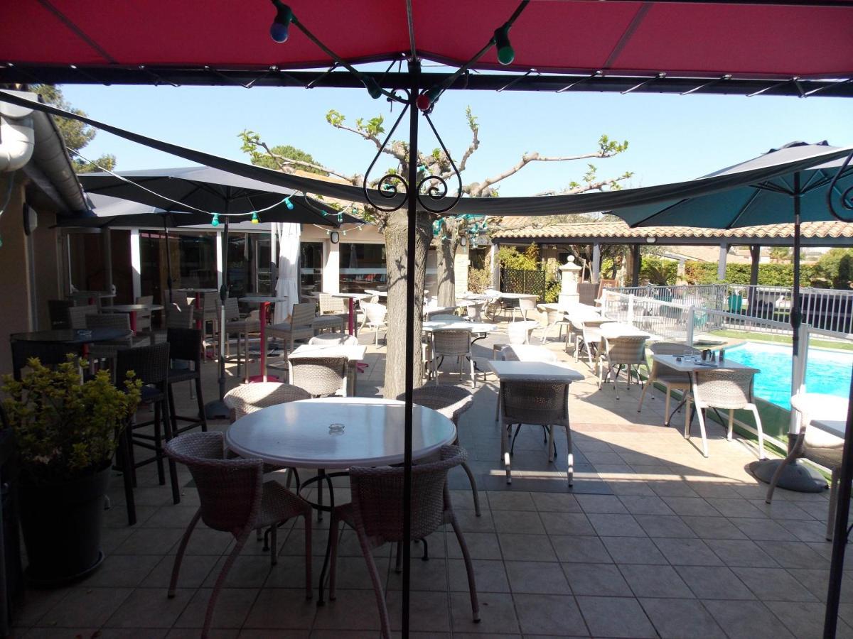 Logis Hotel Restaurant Uzes Pont Du Gard Buitenkant foto
